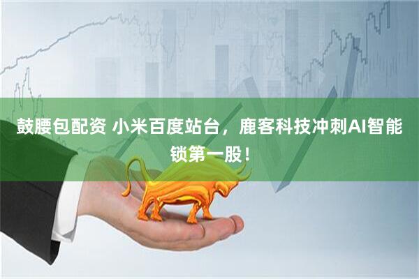 鼓腰包配资 小米百度站台，鹿客科技冲刺AI智能锁第一股！